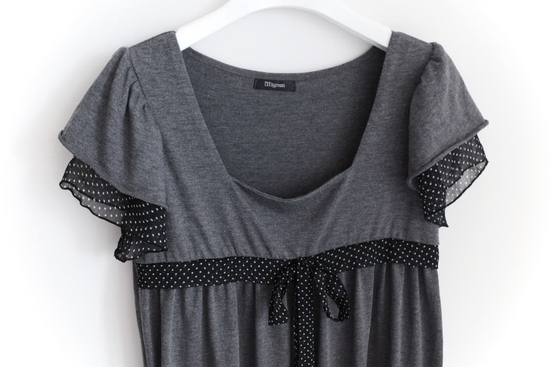 dot ribbon one-piece 상품이미지3