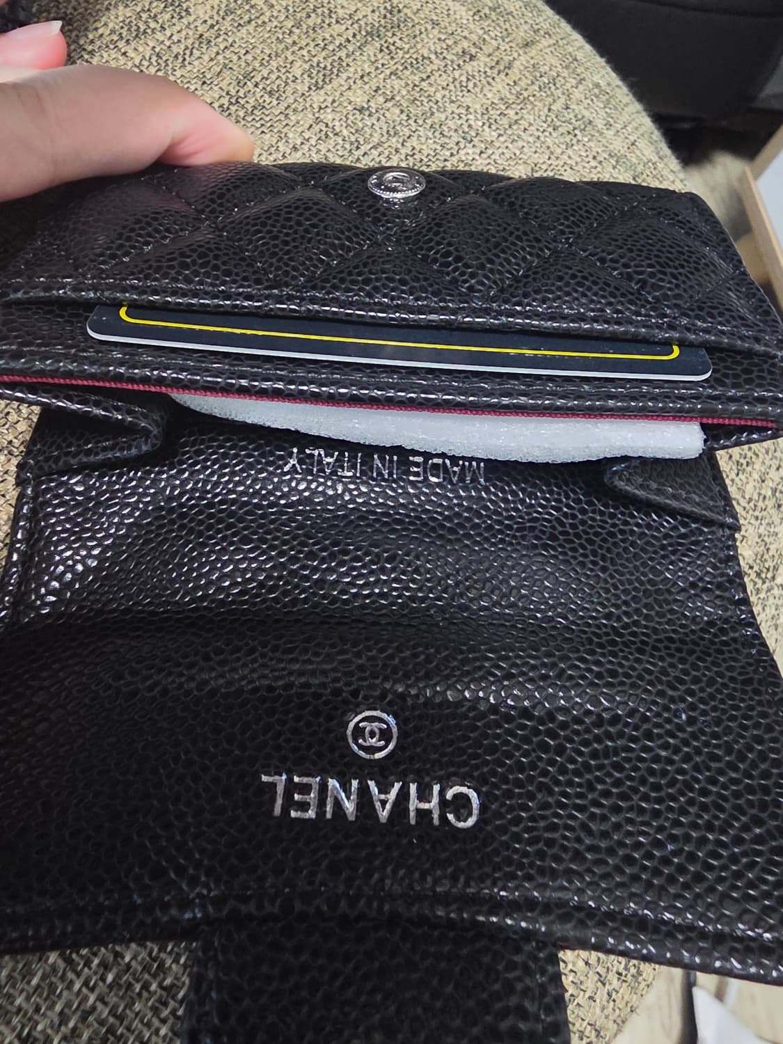 샤넬 똑딱이 지갑 상품이미지2