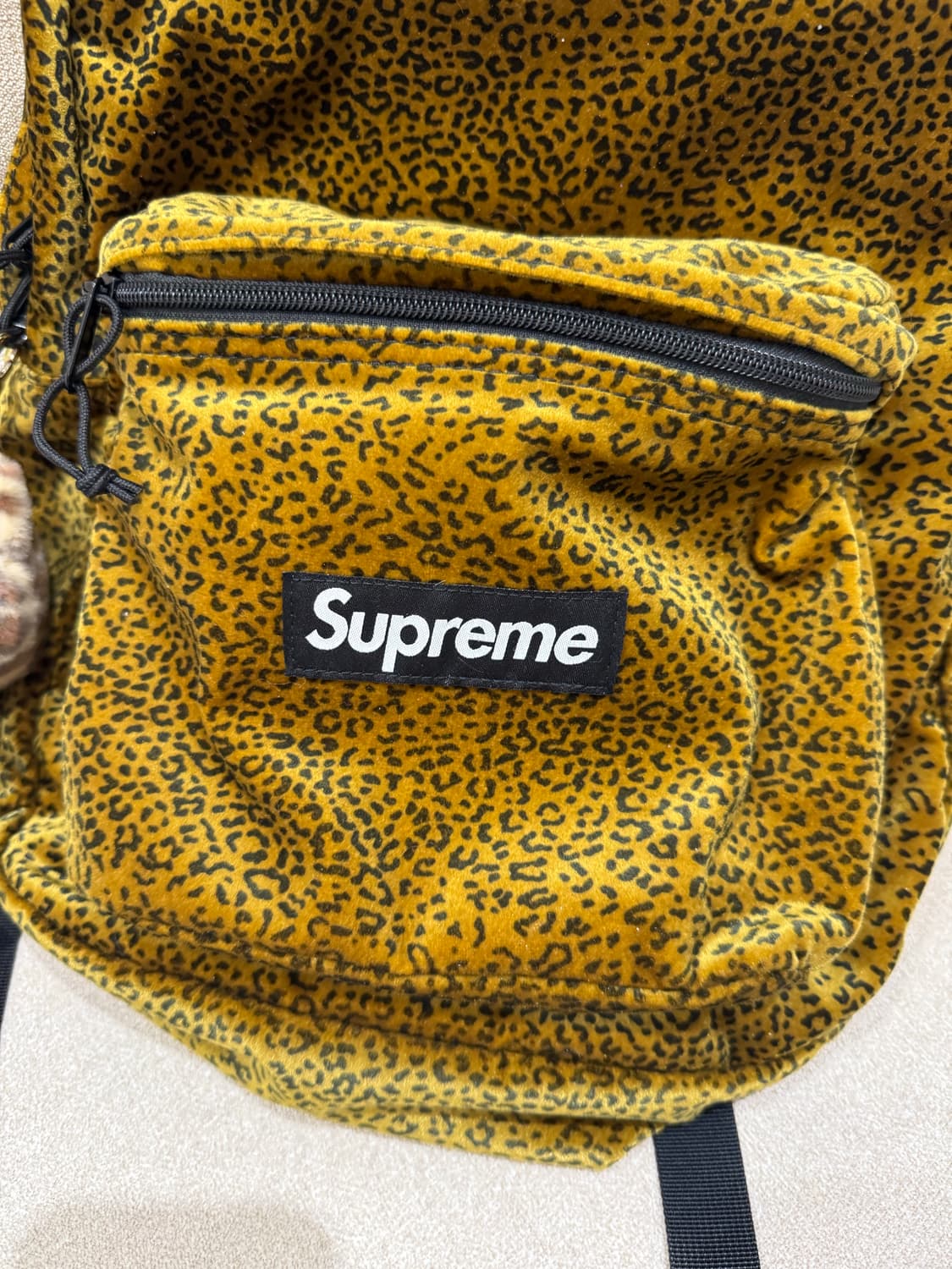 슈프림 레오파드 호피 백팩 가방 상품이미지2