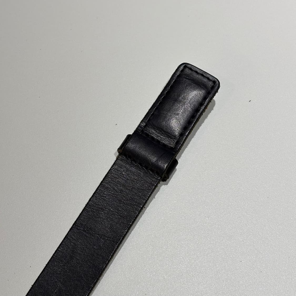 요지 야마모토 버클리스 레더 벨트 상품이미지7