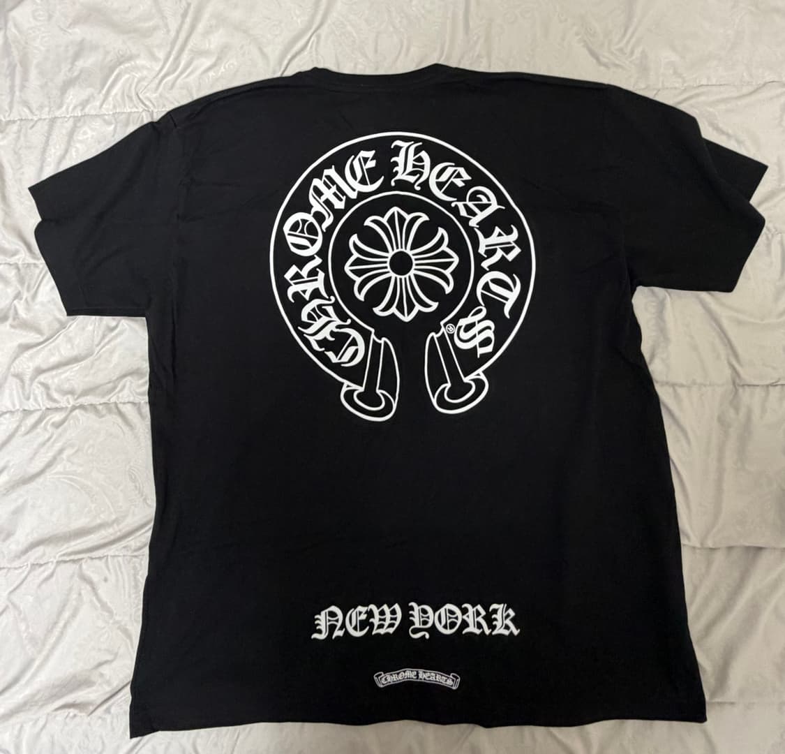 크롬하츠 홀스슈 로고 티셔츠 - 뉴욕 상품이미지2