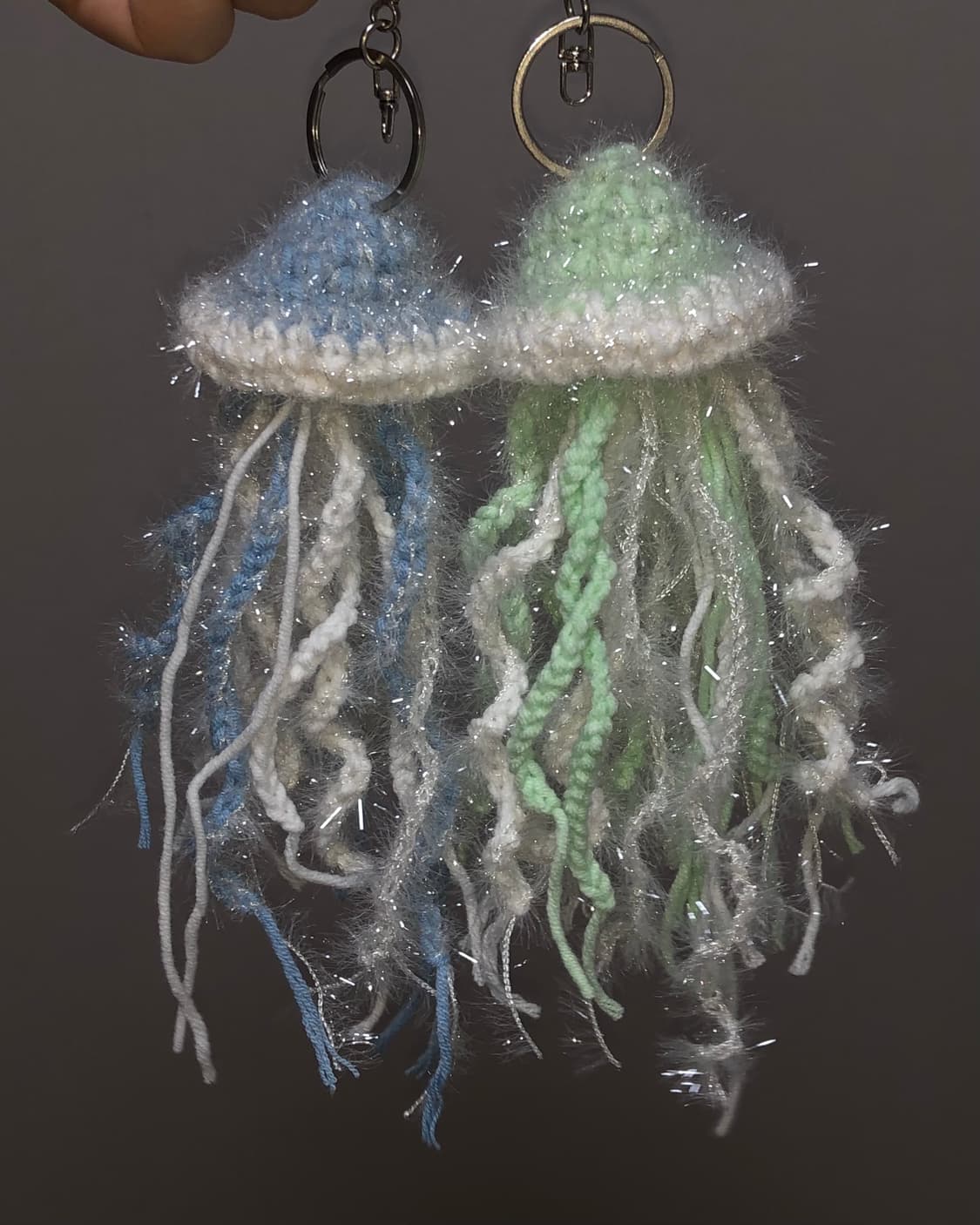 Jellyfish crochet keyring🪼 상품이미지1
