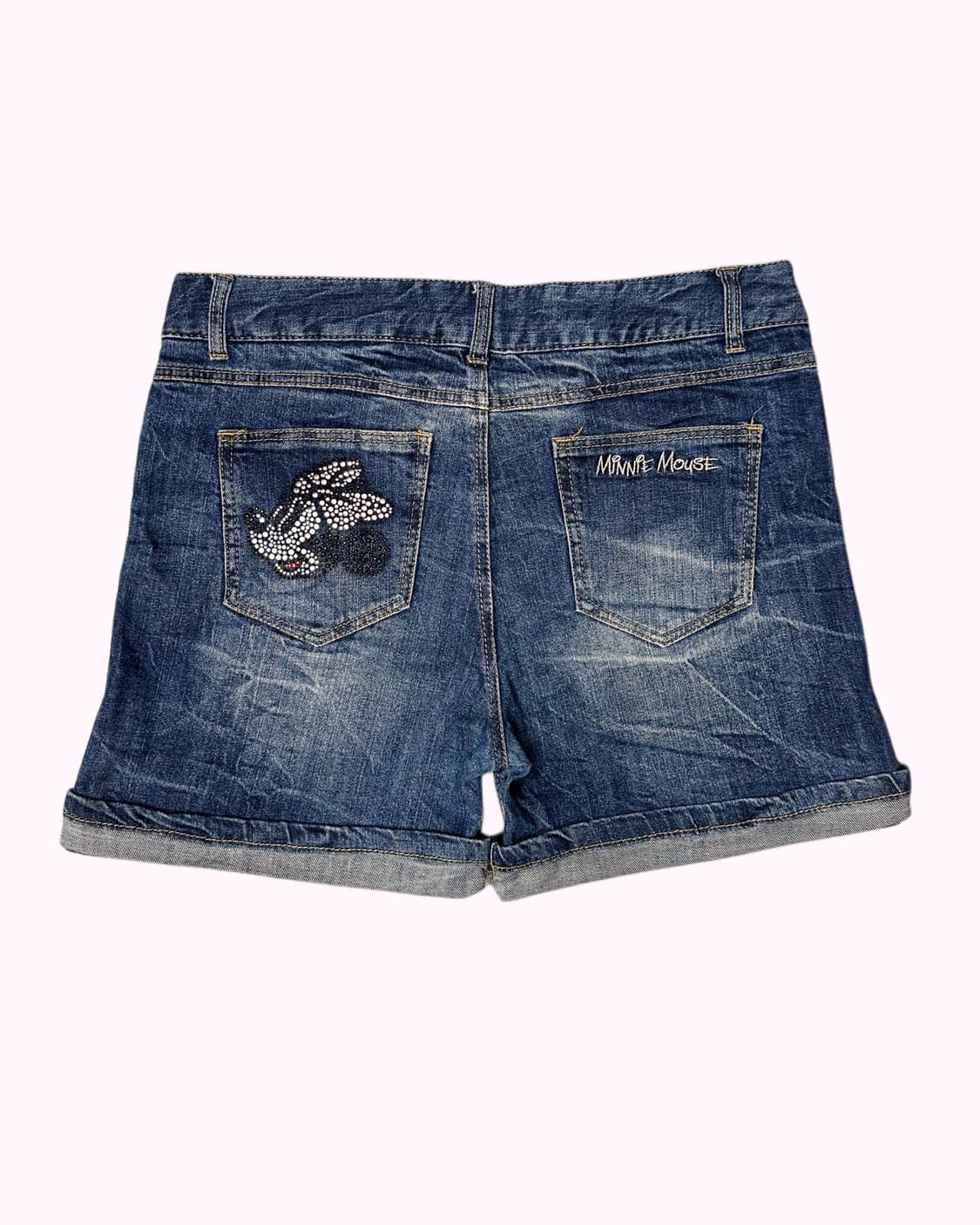 minnie cubic denim shorts 상품이미지5