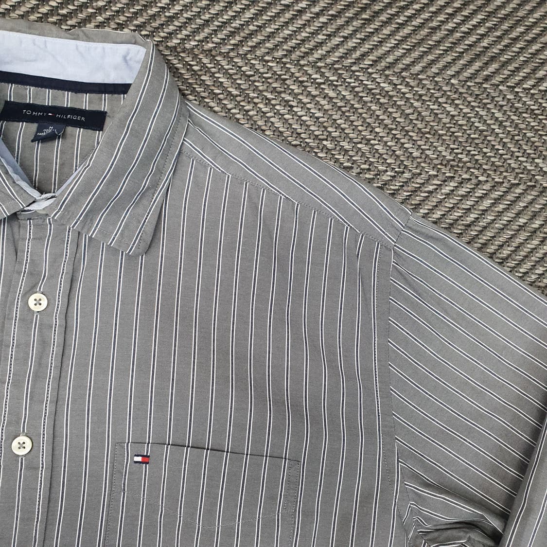 타미힐피거 스트라이프 셔츠 남자105 상품이미지3