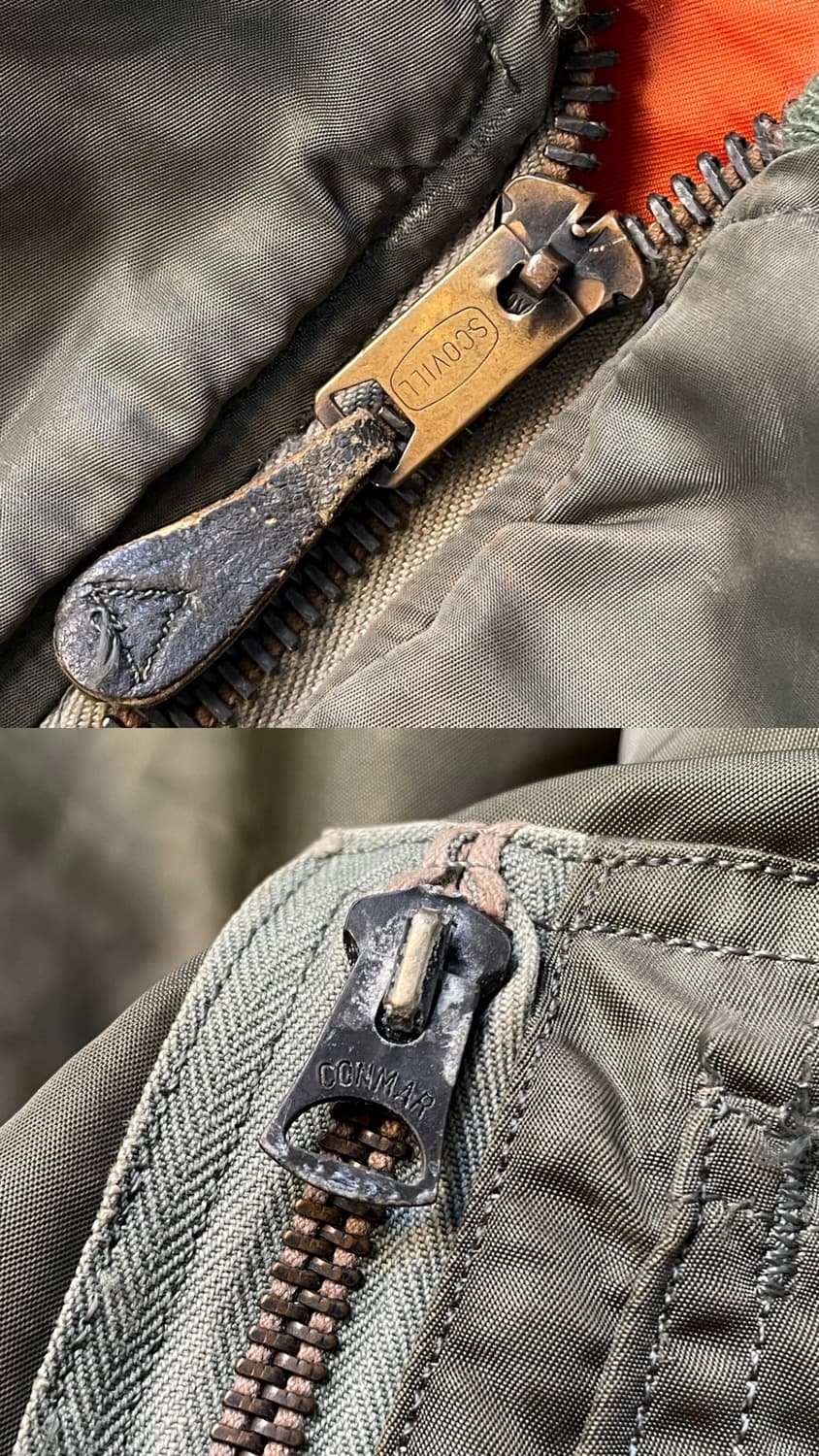 Rare!)OG 60s USAF MA-1 D Type Flight Jac 상품이미지10