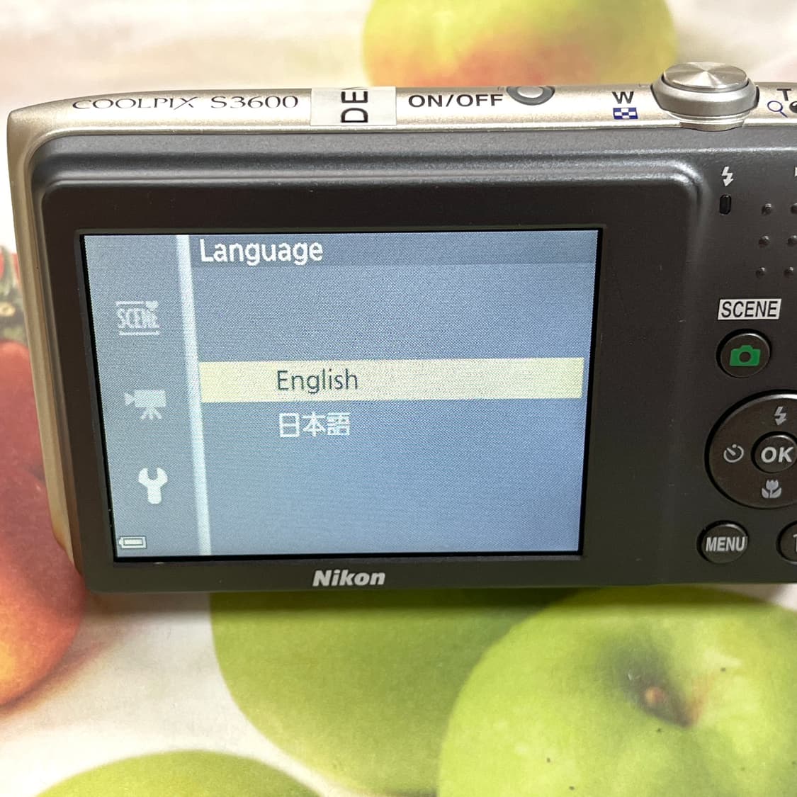 (민트급) 니콘 coolpix 쿨픽스 s3600 실버 디카 디지털카메라 상품이미지8