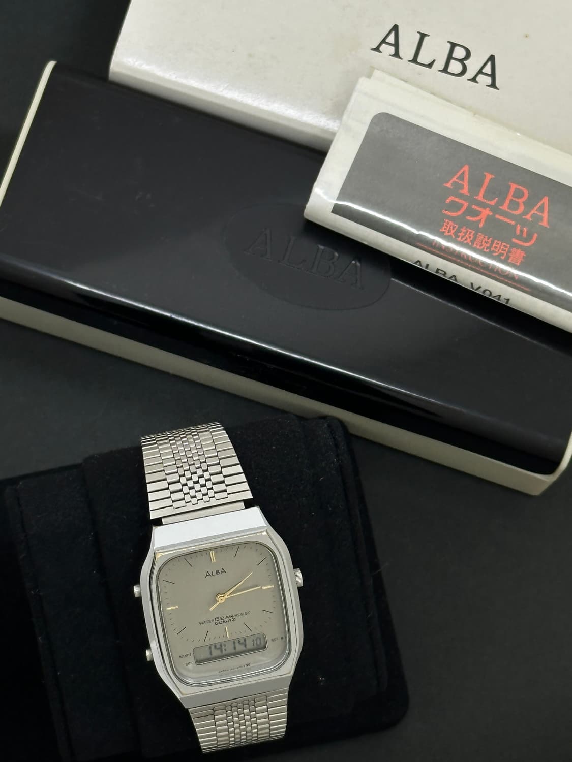 세이코 알바 seiko ALBA 아나디지 시계 상품이미지2