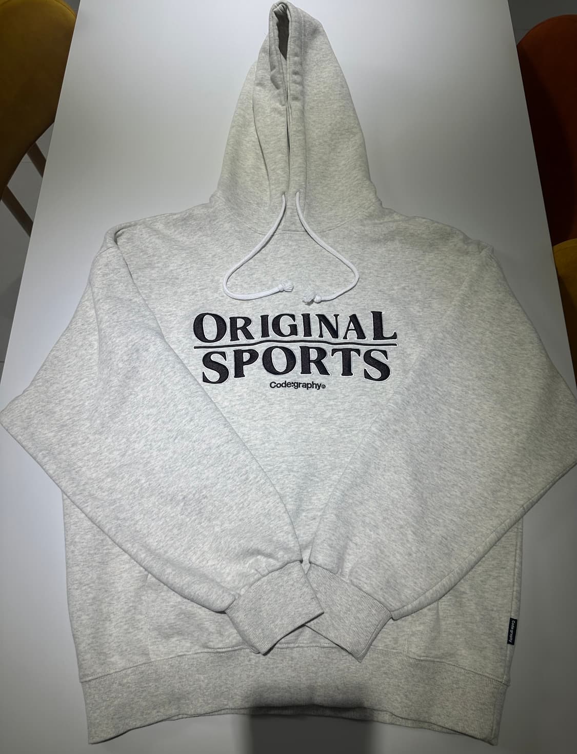 코드그라피  오리지널 오버핏 후드 L 사이즈 판매합니다 상품이미지2