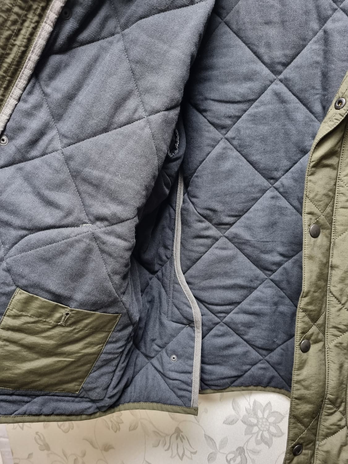 [L/100] 폴로 sussex 퀼팅 자켓 카키 상품이미지7