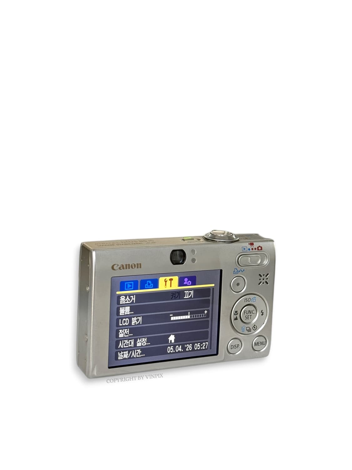 캐논 익서스 85(IXUS 85) 빈티지 디지털 카메라 디카 상품이미지4