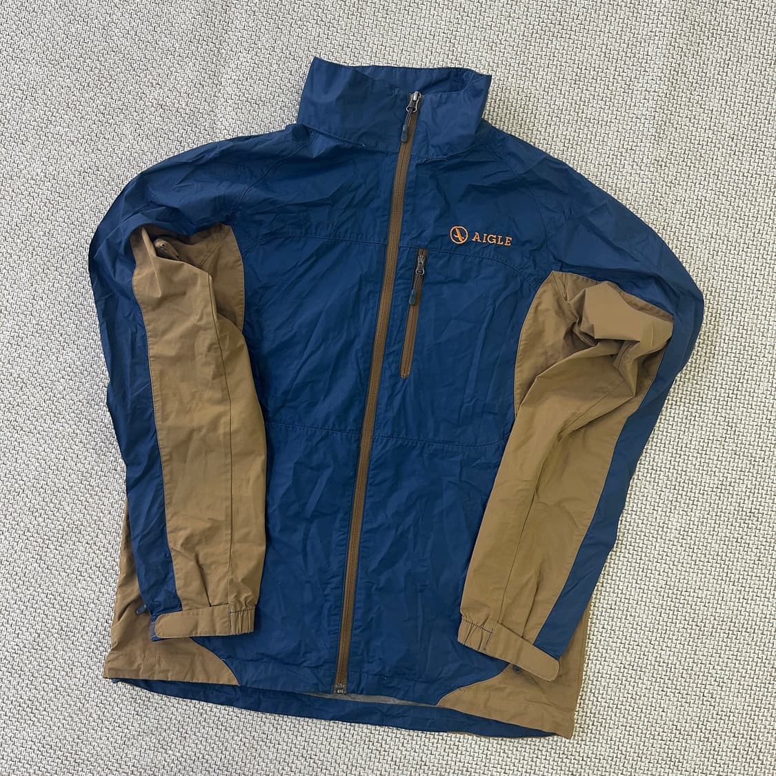 L 아웃도어 에이글 배색 바람막이 0407D 상품이미지1