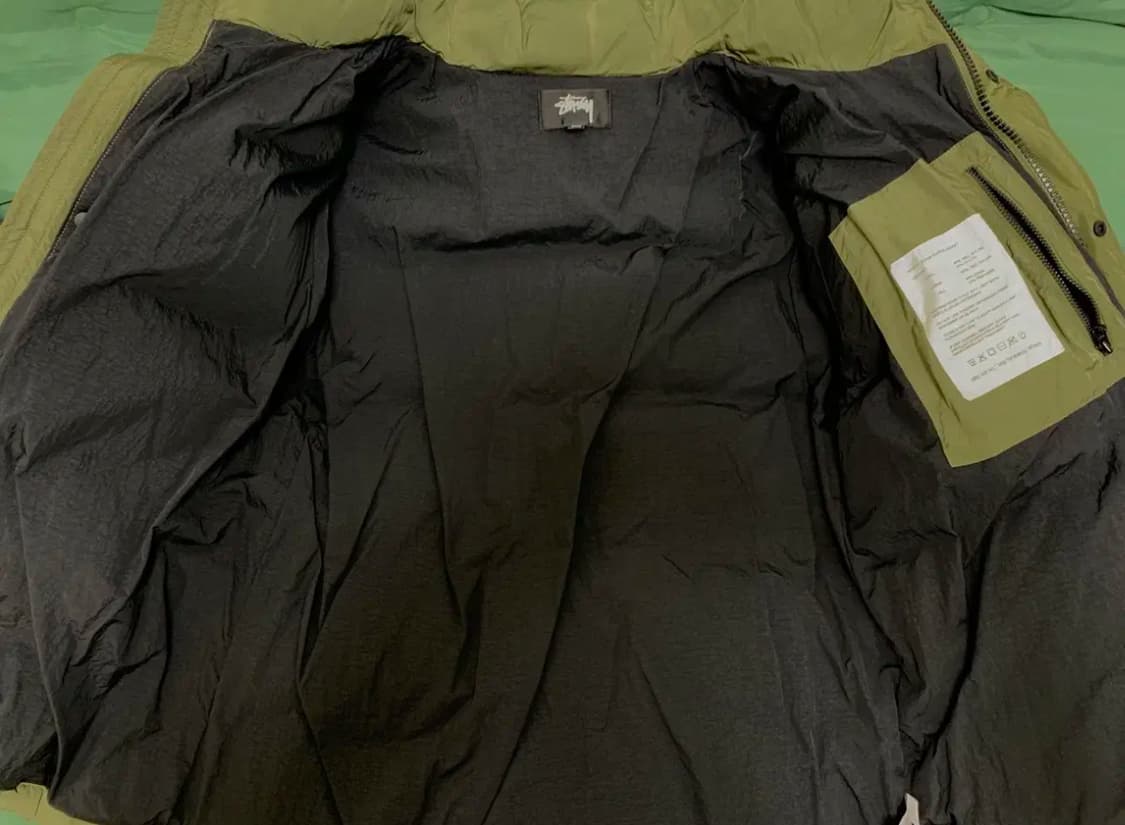 스투시 립스탑 다운 페퍼 자켓 올리브 fw-22 상품이미지6