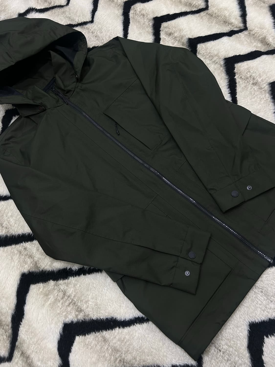 [L]코오롱 사파리 3L 방수 자켓/카키 상품이미지3