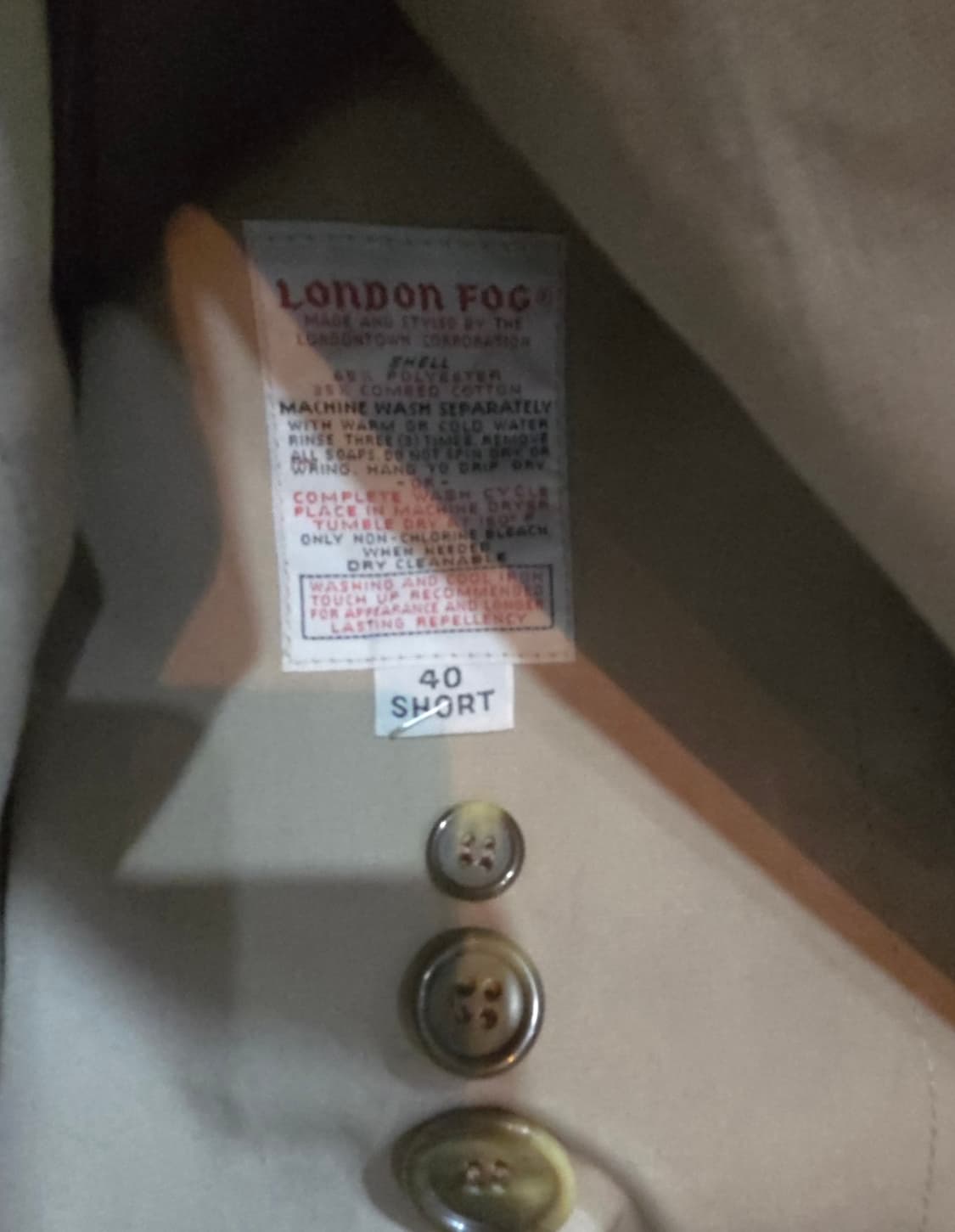 런던포그 트렌치코트 상품이미지7