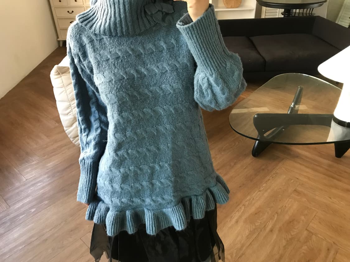 vintage turtle neck knit 상품이미지1