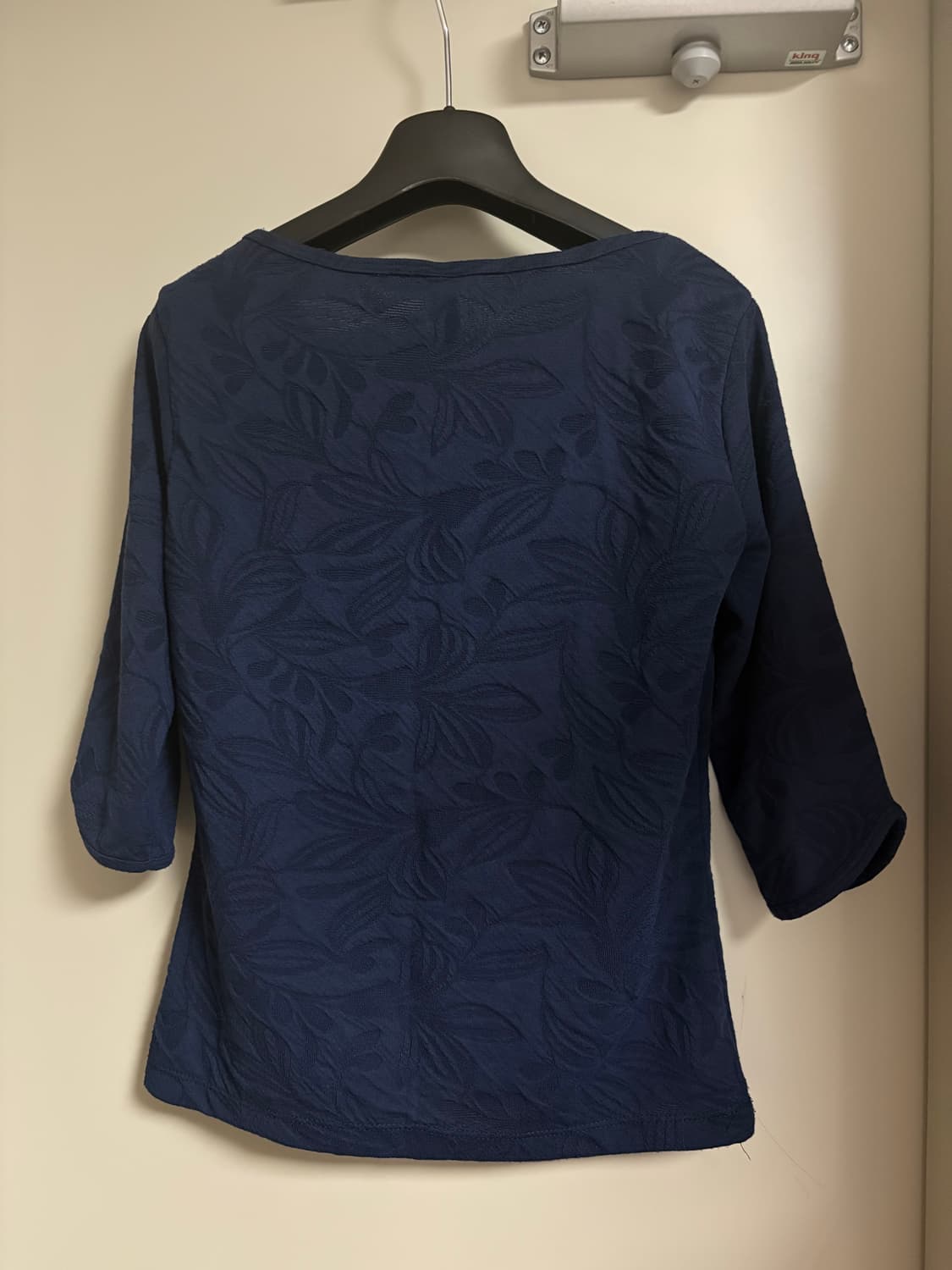 포코포스카 7부 자카드 티셔츠 상품이미지4