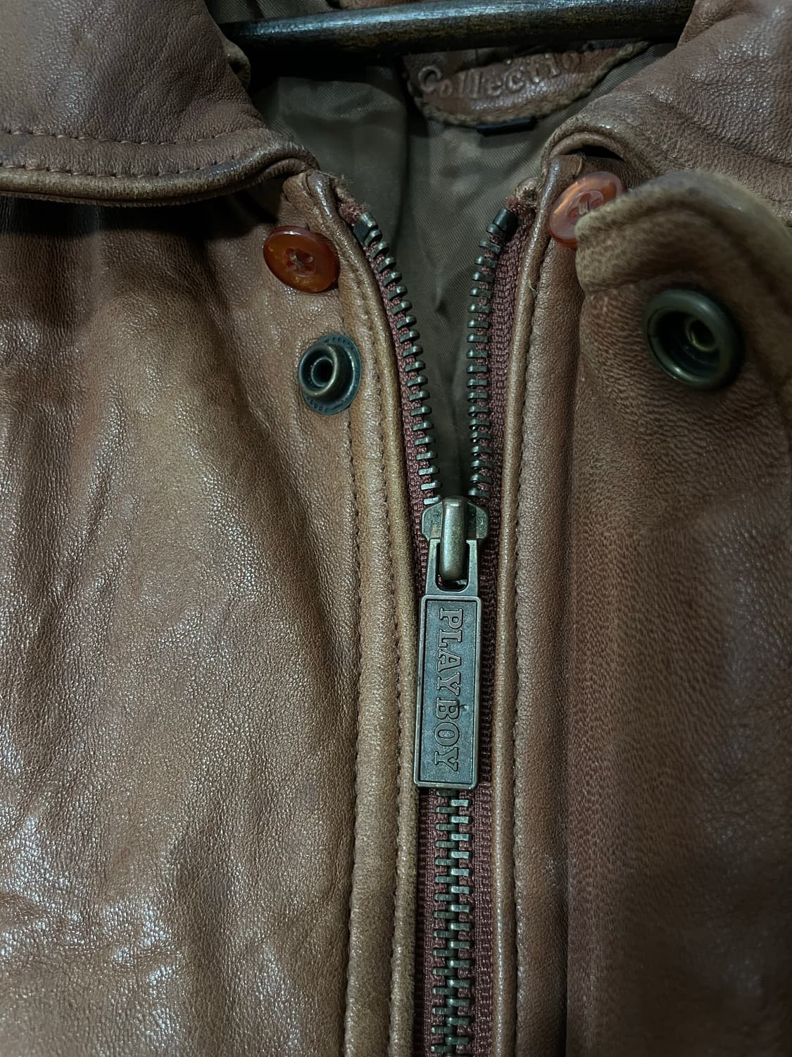 플레이보이 레더 봄버 상품이미지7