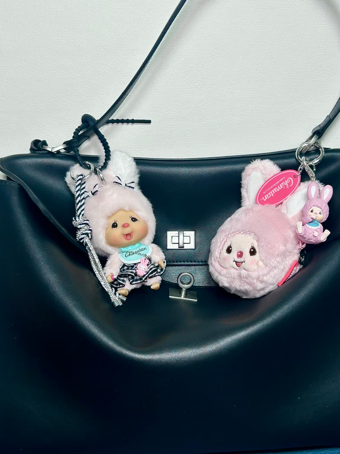 (51)몬치치🙊🐰정품 대두 치무탄 ✨💖체크스커트 상품이미지9