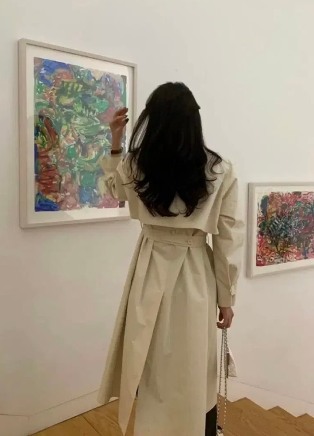 르플레인 브런치 트렌치 코트 + 의류보관 더스트 팩 + 택 및 단추 상품이미지8