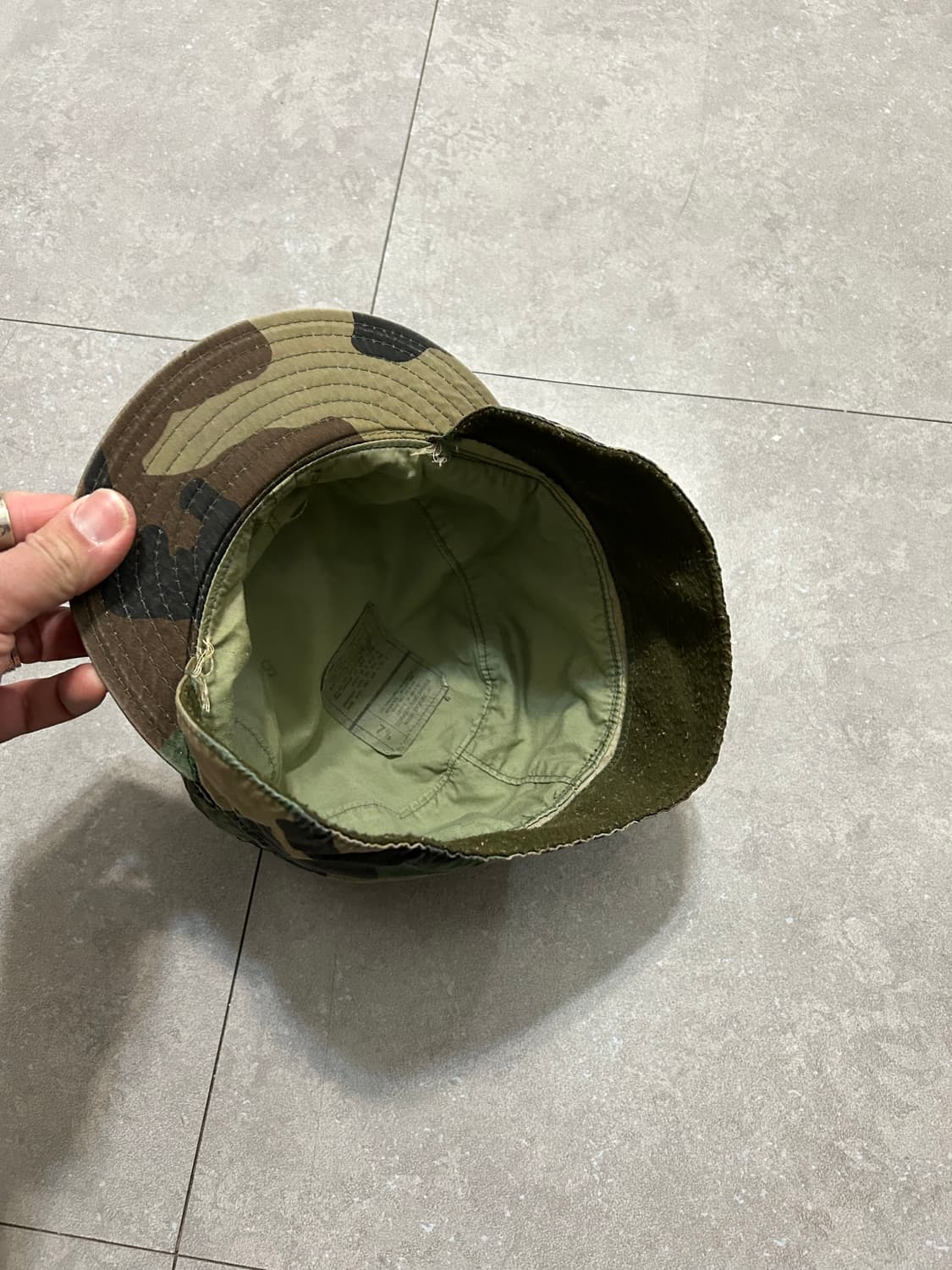  80's USA 미군  오리지널  우드랜드 이어플랩  상품이미지5