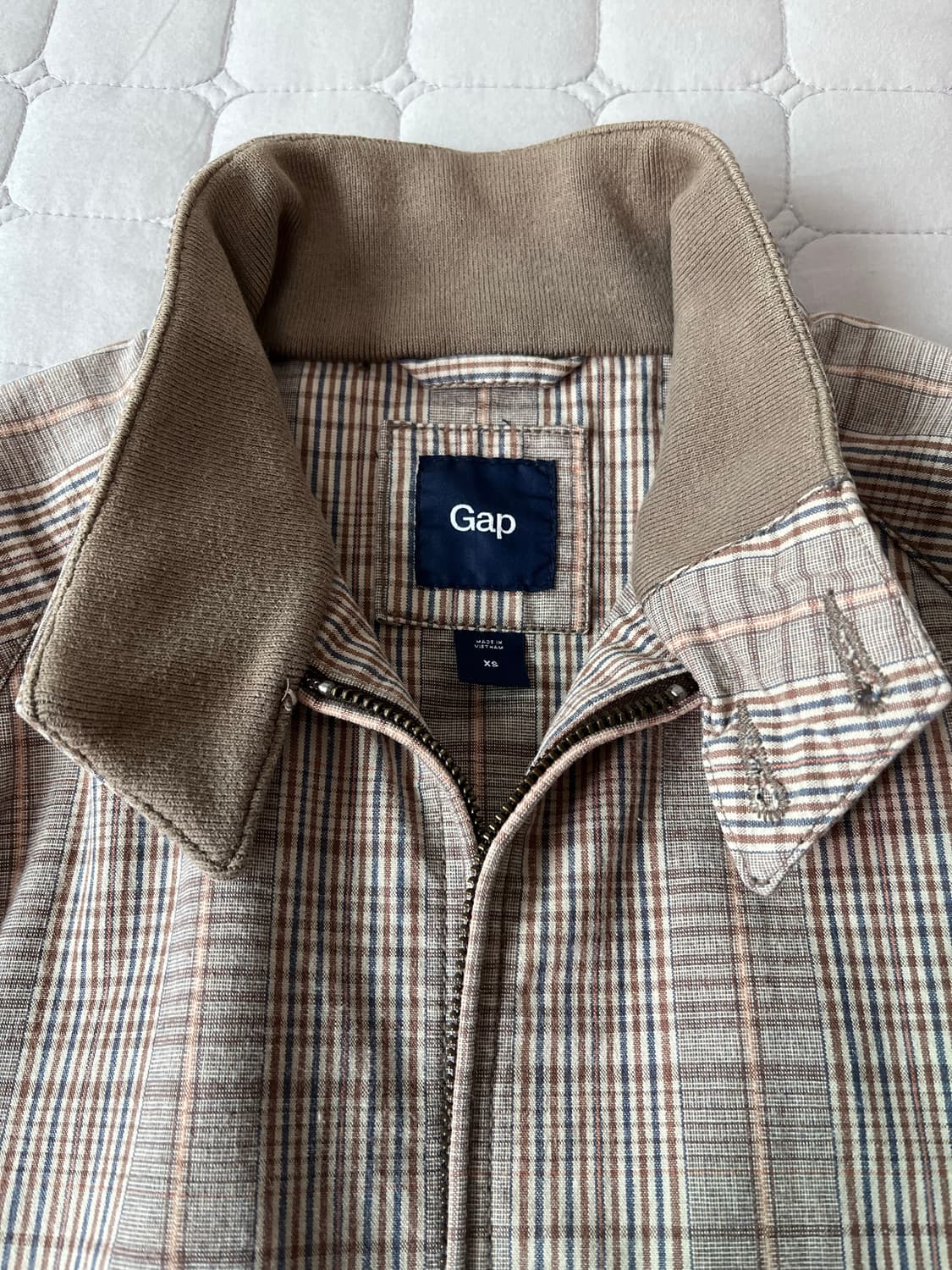 올드 갭, 갭 재팬 GAP 체크 해링턴 자켓 상품이미지3