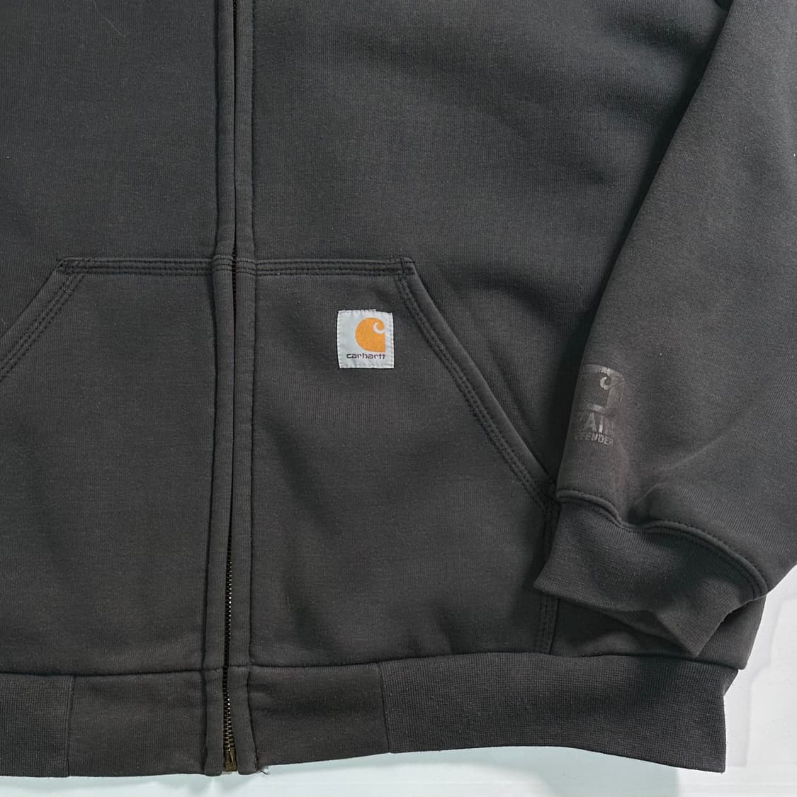 칼하트 그레이 써멀 후드집업 상품이미지4