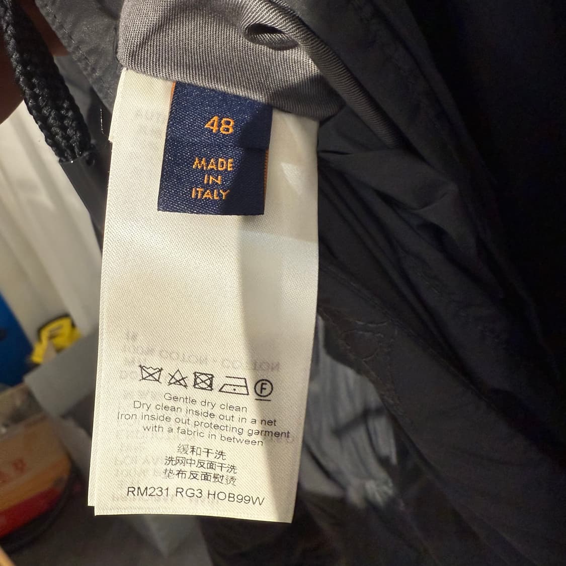 (48) 루이비통 모노그램 퀼티드 후디드 블루종   상품이미지4