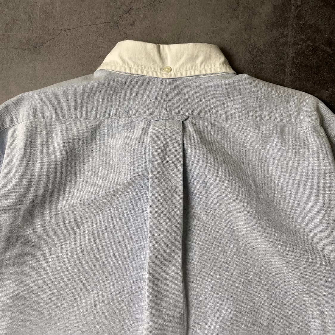 RALPH LAUREN 랄프로렌 빈티지 라이트블루 배색칼라 코튼셔츠 상품이미지8