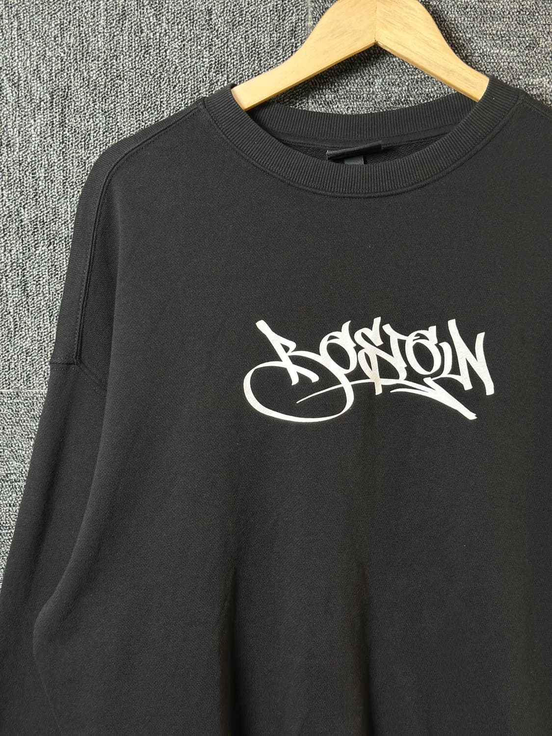 H&M 오버사이즈핏 맨투맨 M사이즈 상품이미지3