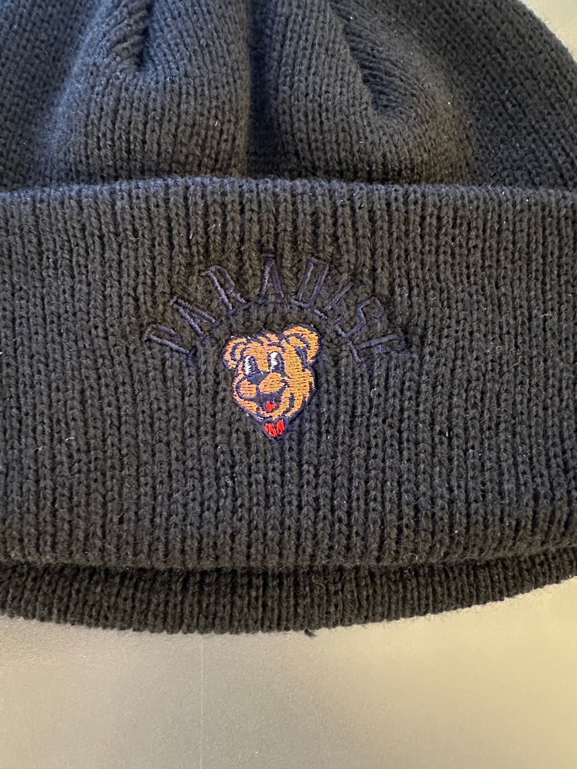 antianxiety 곰돌이 블랙 비니 상품이미지2