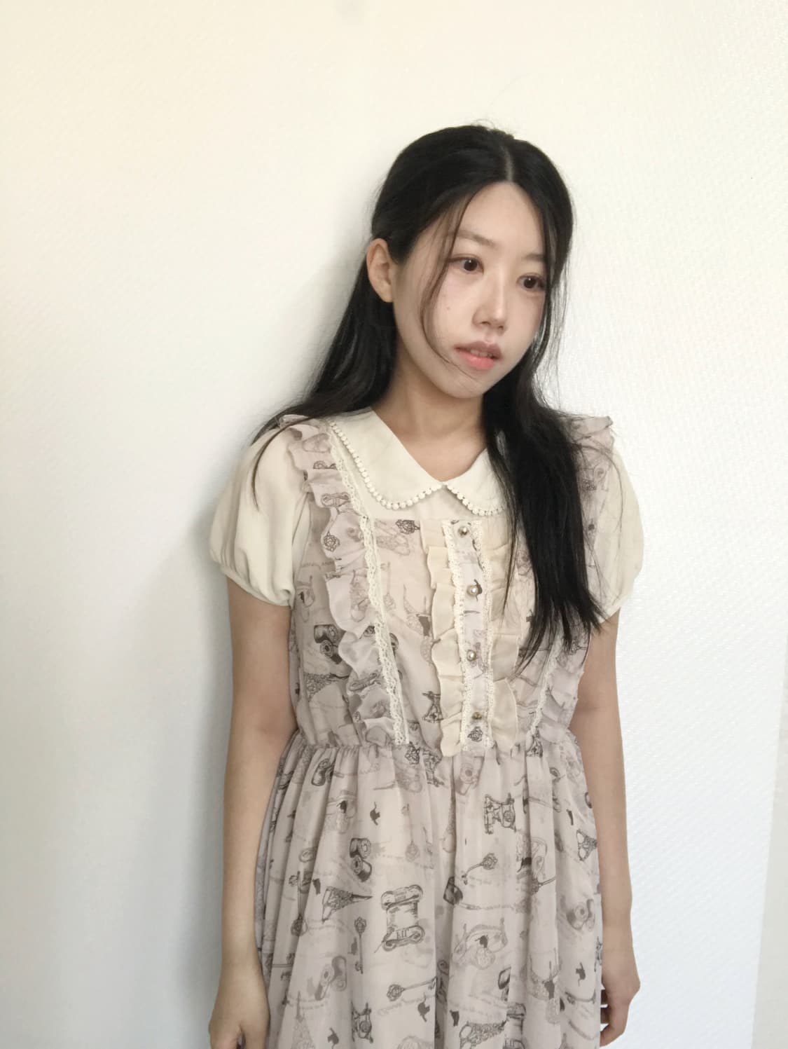 axes femme antique lace dress 상품이미지1