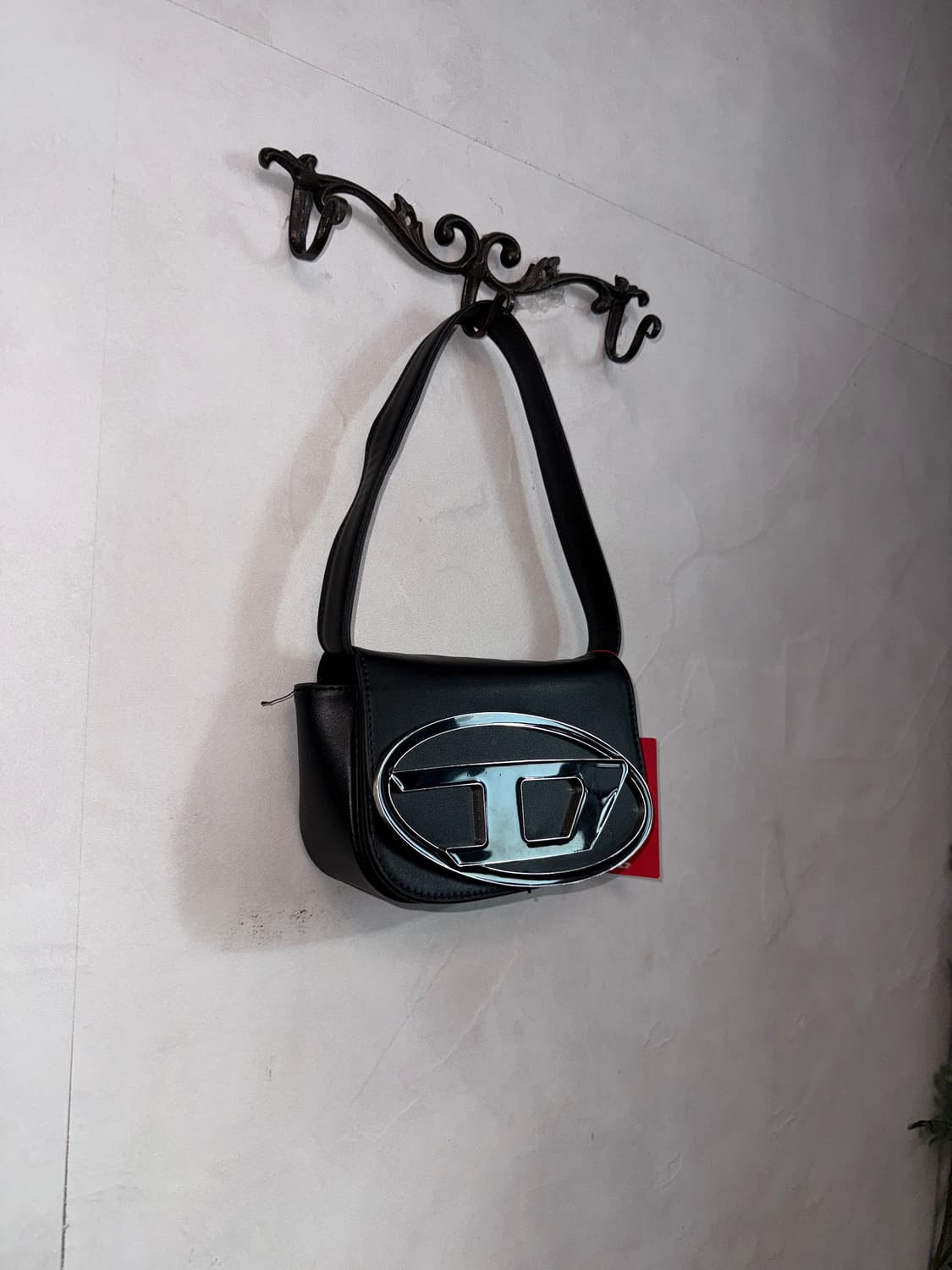Diesel 1DR Mini Bag Plaque Black (새제품) 상품이미지3