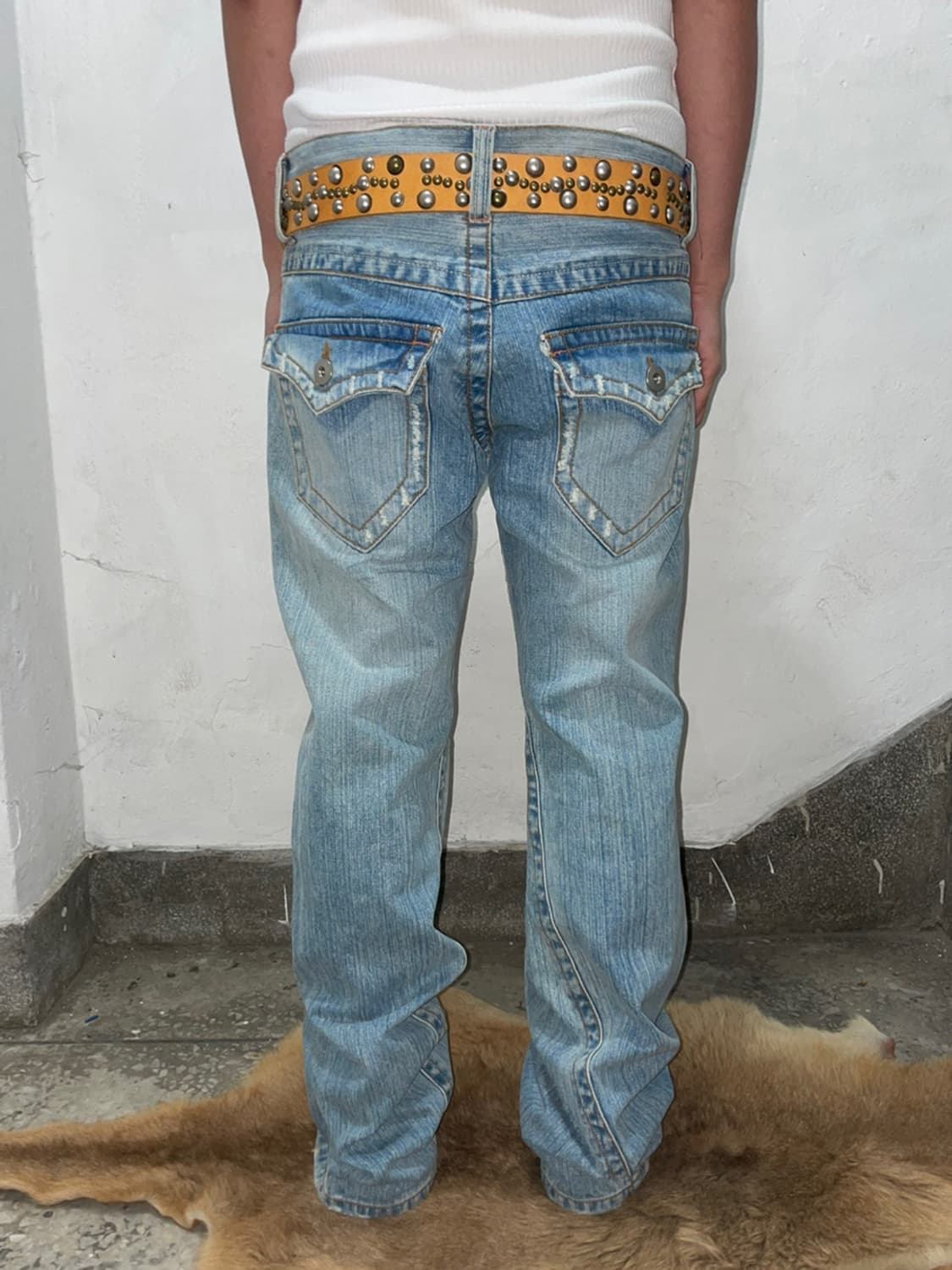 Blue denim pants 상품이미지4