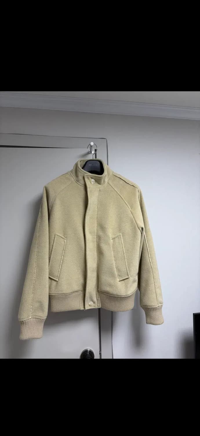 They 모직 파이핑 헤링턴 자켓 베이지 M 상품이미지2