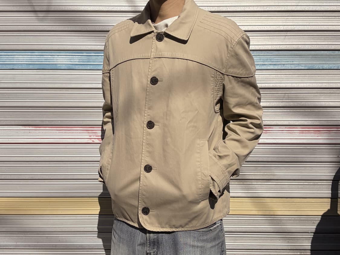 아르마니 익스체인지 스티칭 트러커 자켓 상품이미지5