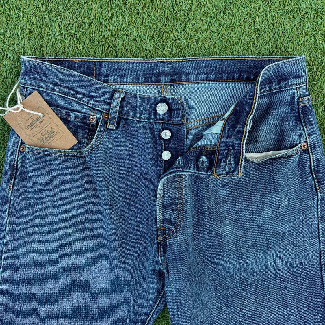 리바이스 501 스트레이트 중청 데님 (32)   상품이미지2