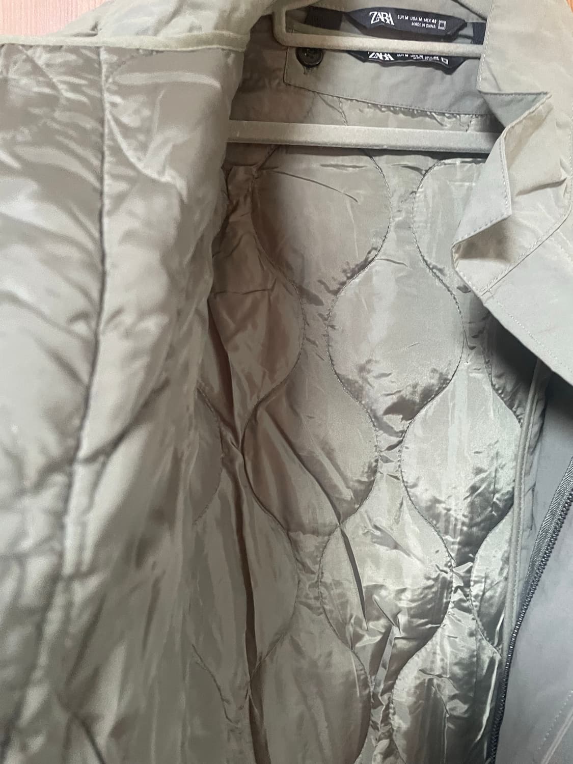 자라 투인원 오버사이즈 파카  상품이미지4