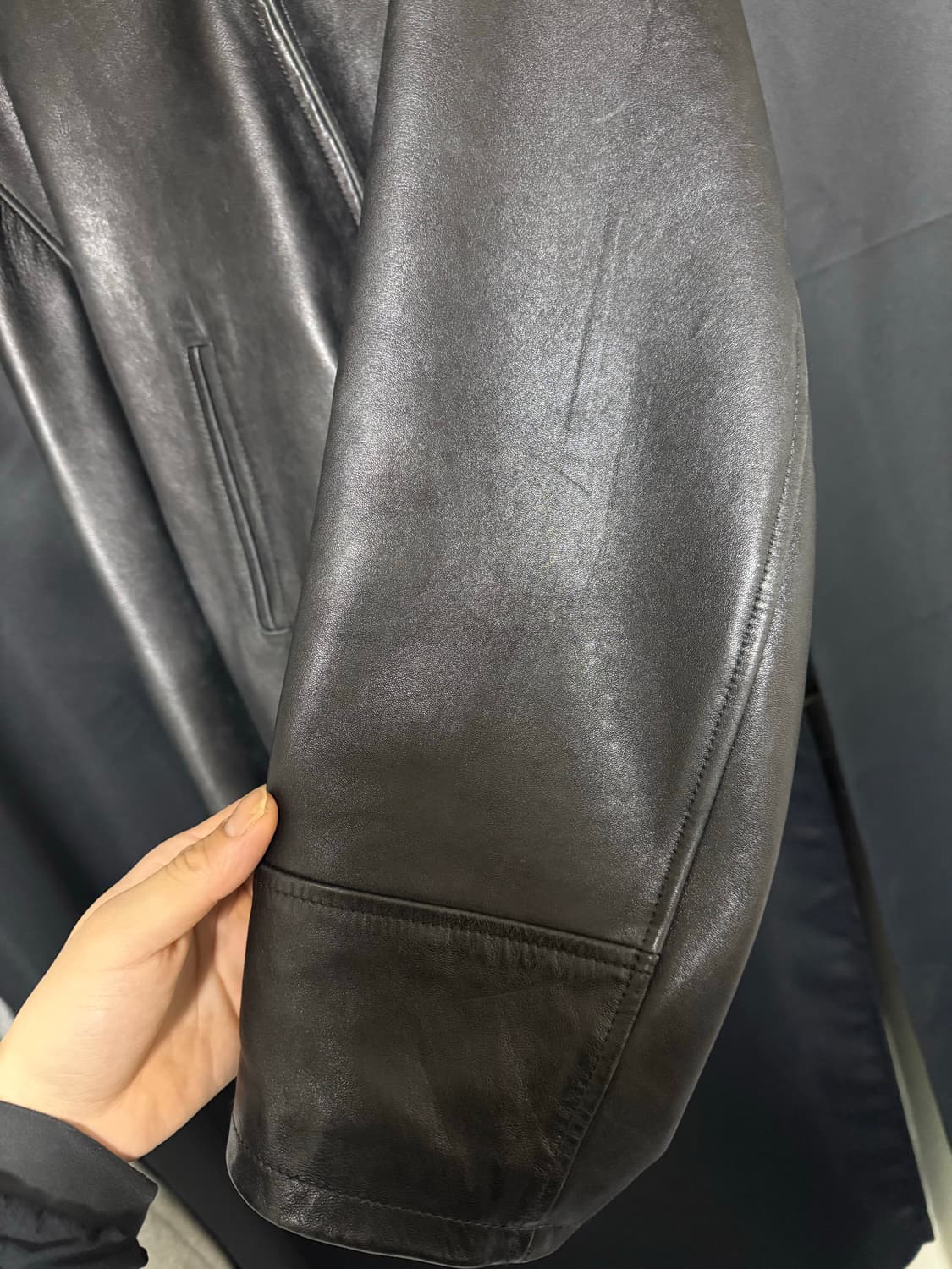 (XL)ERD 앙팡리쉬 데프리메 아케인 레더자켓 상품이미지6