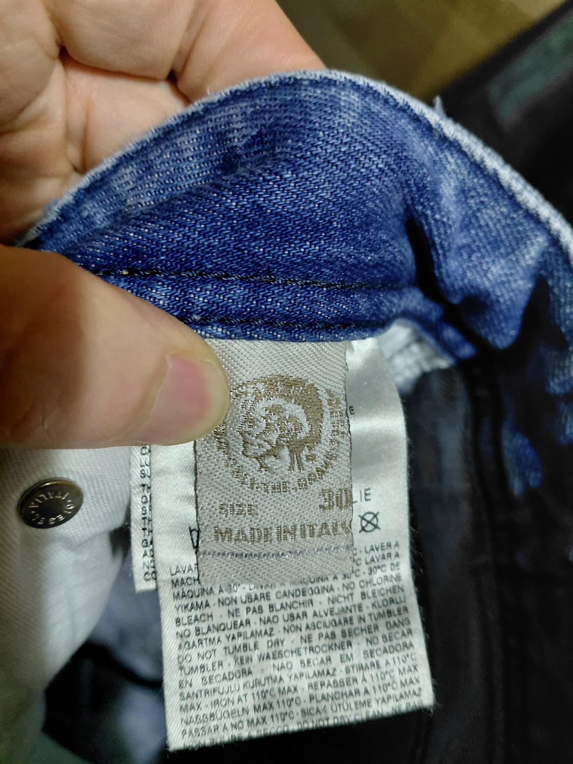 [디젤]바이커 스트레이트핏 데님 청바지 31사이즈  상품이미지6