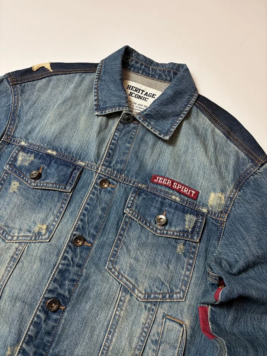 지프 JEEP 스피릿 헤리티지 트러커 데님 자켓 PN9192 상품이미지4
