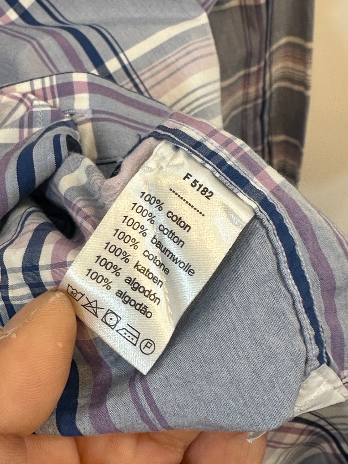 라코스테  체크셔츠 상품이미지7