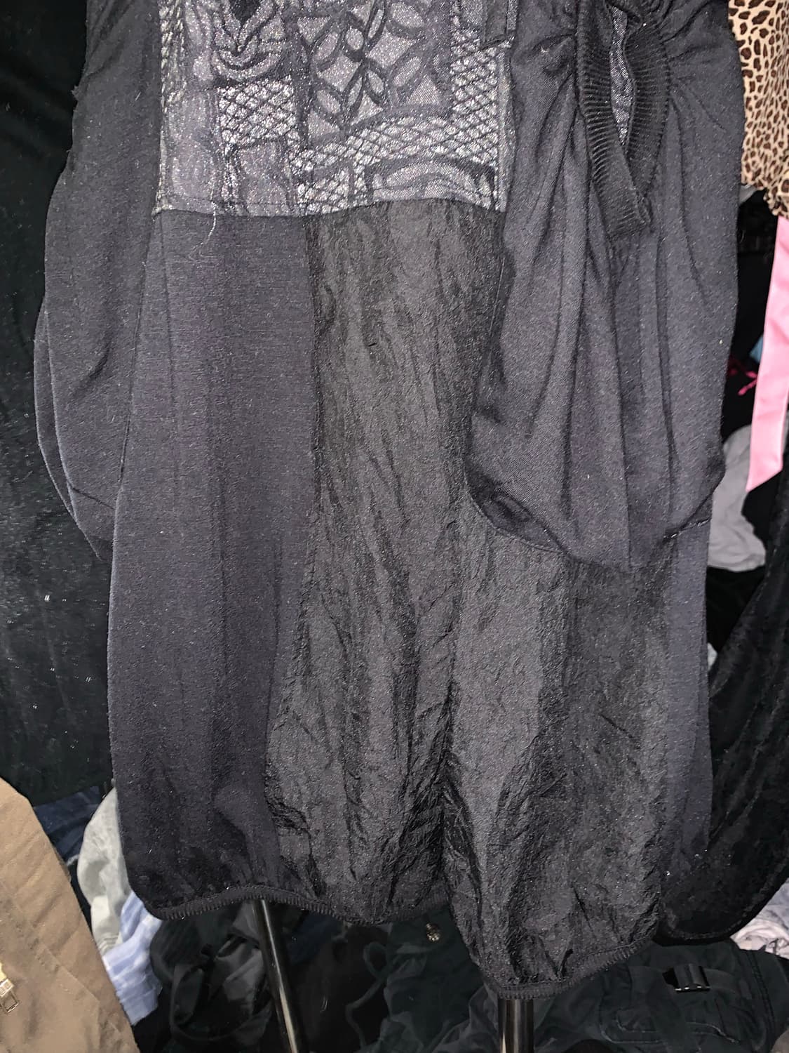 y2k 패치워크 스트링 디자인 원피스 상품이미지6