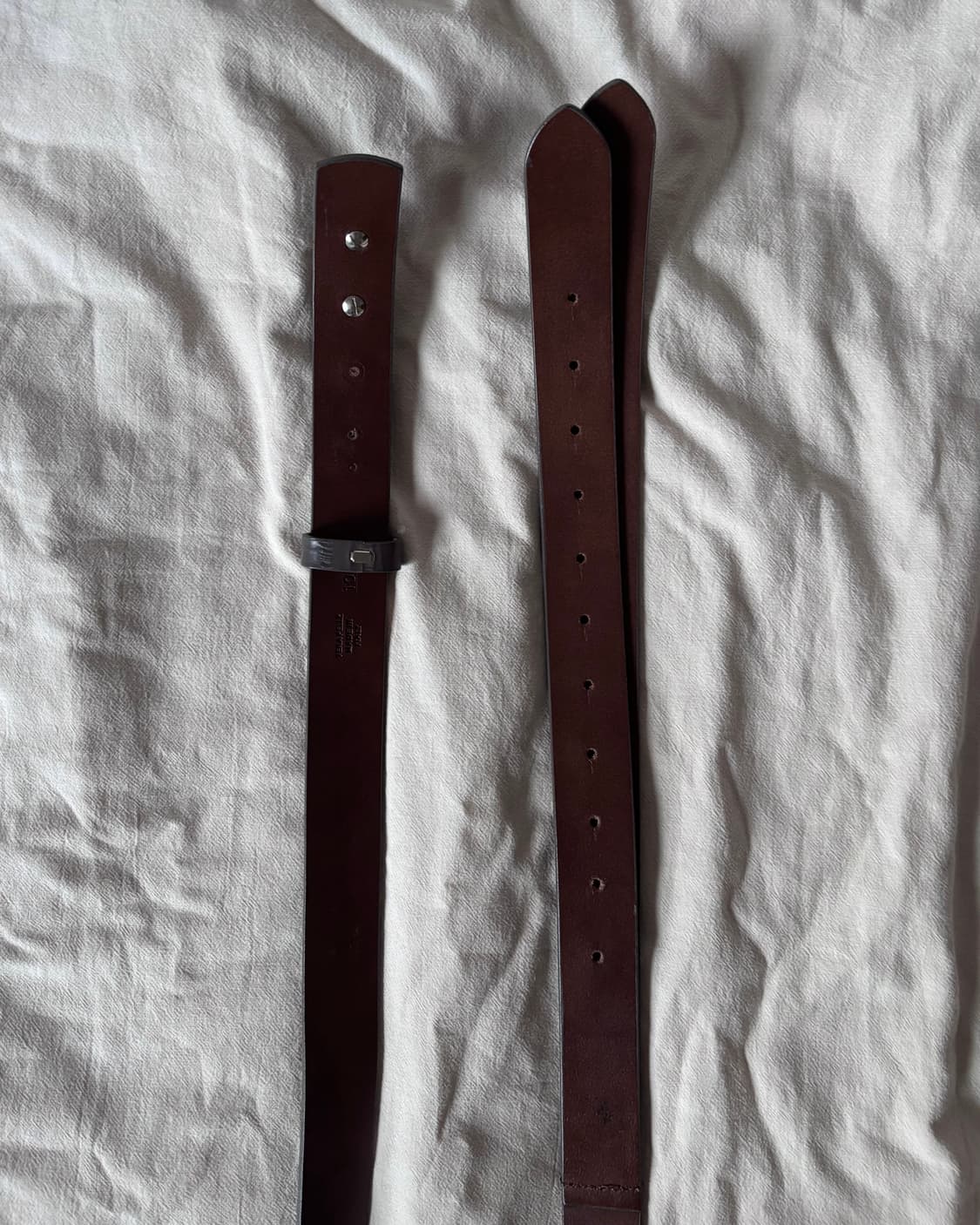 마르지엘라 레이어드 레더 벨트 상품이미지3