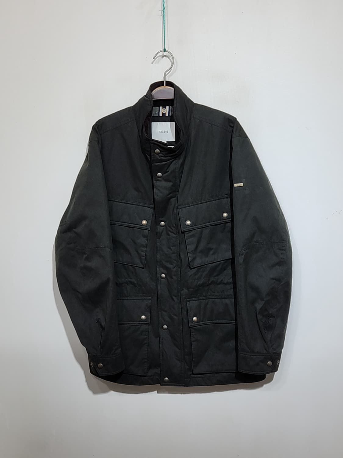 (105) 헤지스 점퍼 코듀로이 카라넥 집업 자켓  상품이미지1