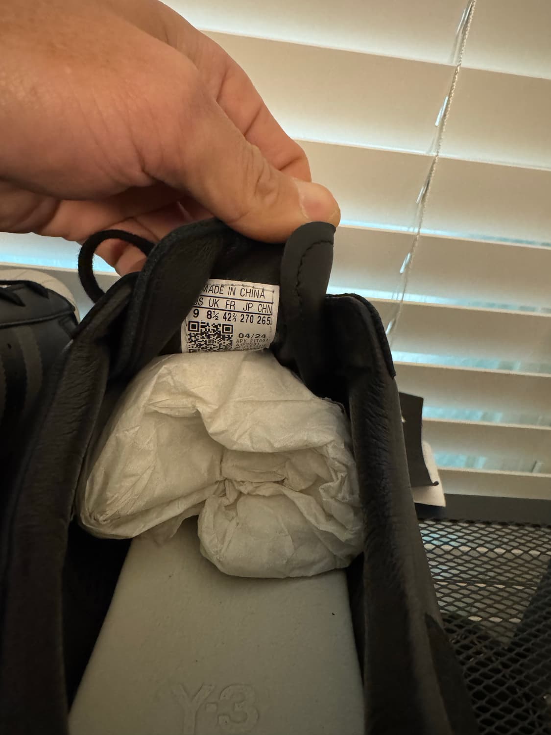 후르츠 유일 매물) Y-3 겐도 슈퍼스타 (270mm) 상품이미지5