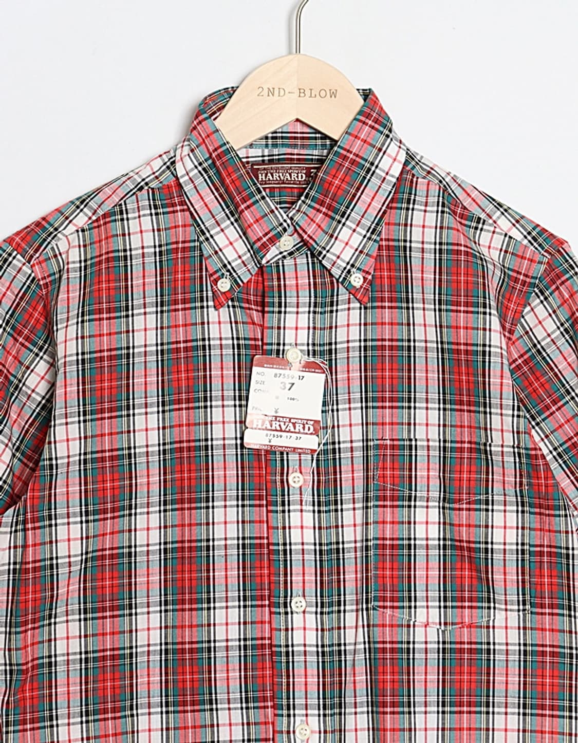 HARVARD Check B.D Shirts 상품이미지2