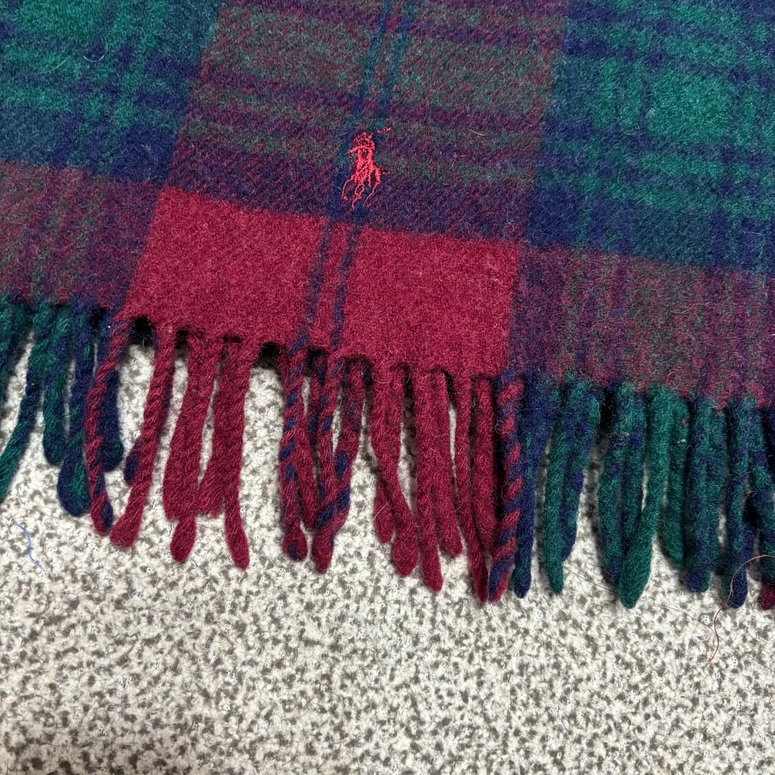 [택포,램스울100] 폴로 랄프로렌 이태리 머플러 목도리 [A+] 상품이미지2