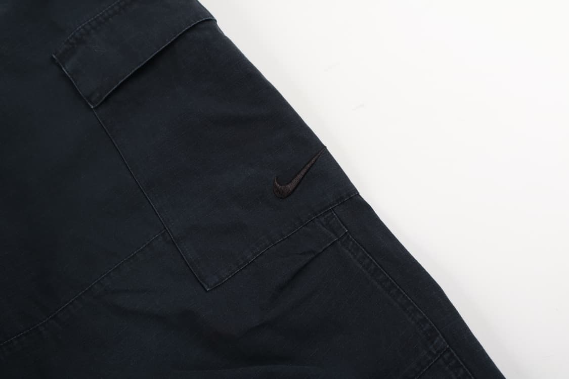 [XL] 나이키 블랙 스우시 우븐 카고팬츠 상품이미지2