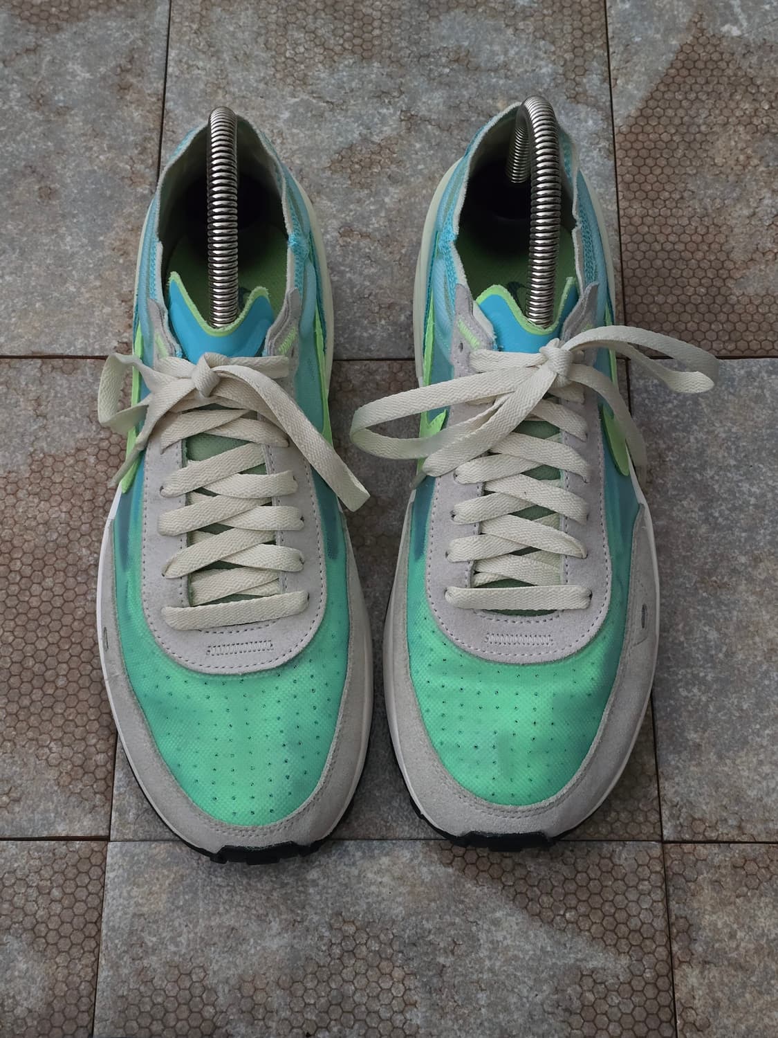 (250)나이키 와플 원 블리치드 아쿠아 상품이미지2