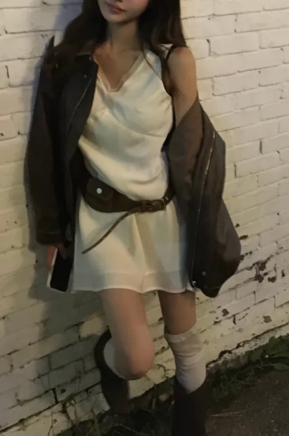 Satin dress 상품이미지2